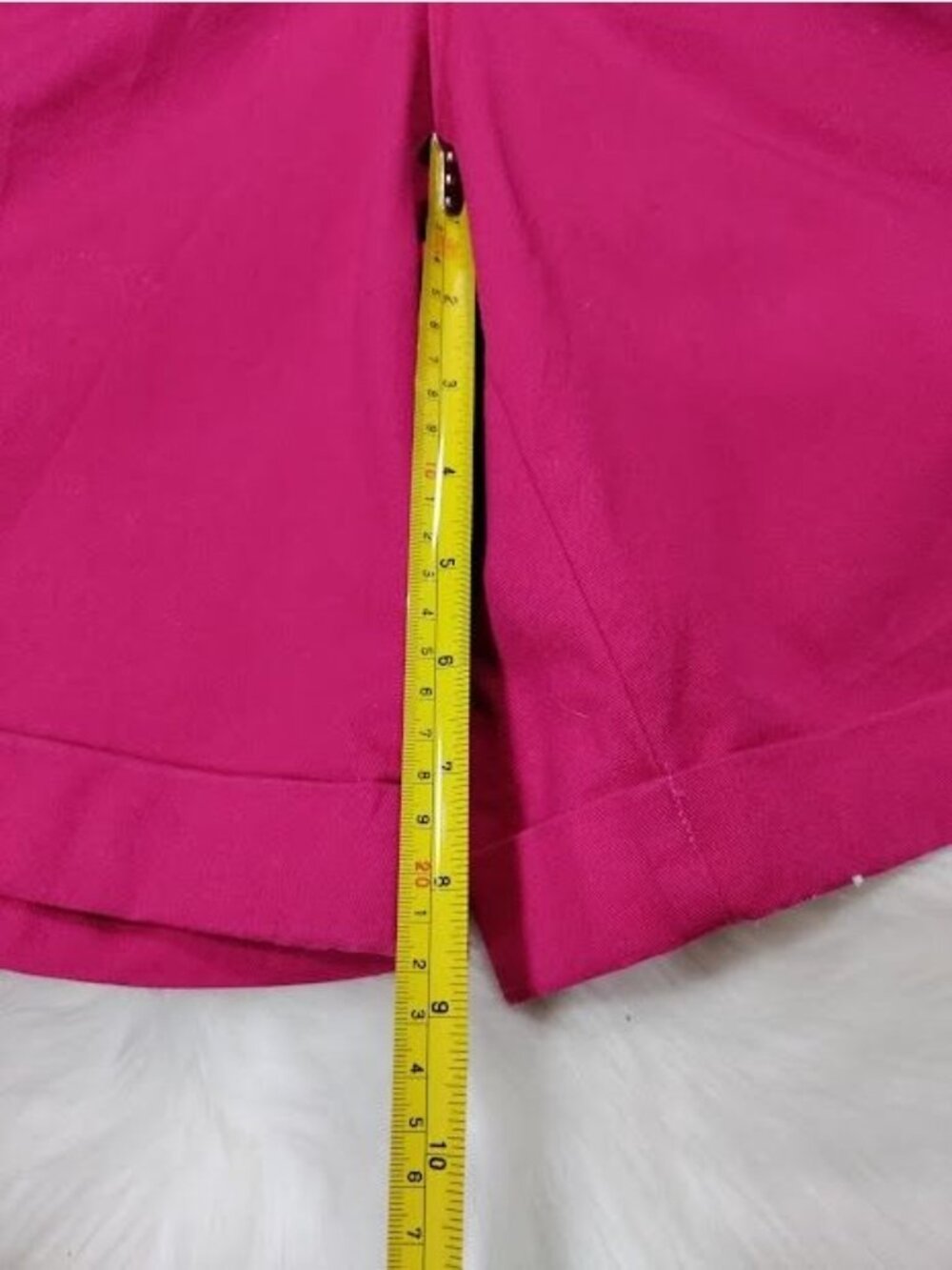 Vintage 90's CHAUS Sport High Waisted Pleat Front Casual Shorts 10 - Picture 5 of 12